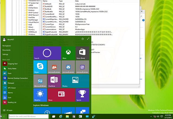 win10预览版10036