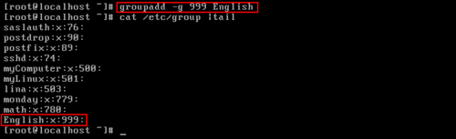 Linux命令详解：[20]用户组操作的相关命令