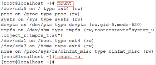 linux系统挂载光驱和U盘操作命令