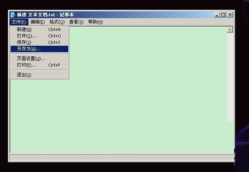 文本另存为